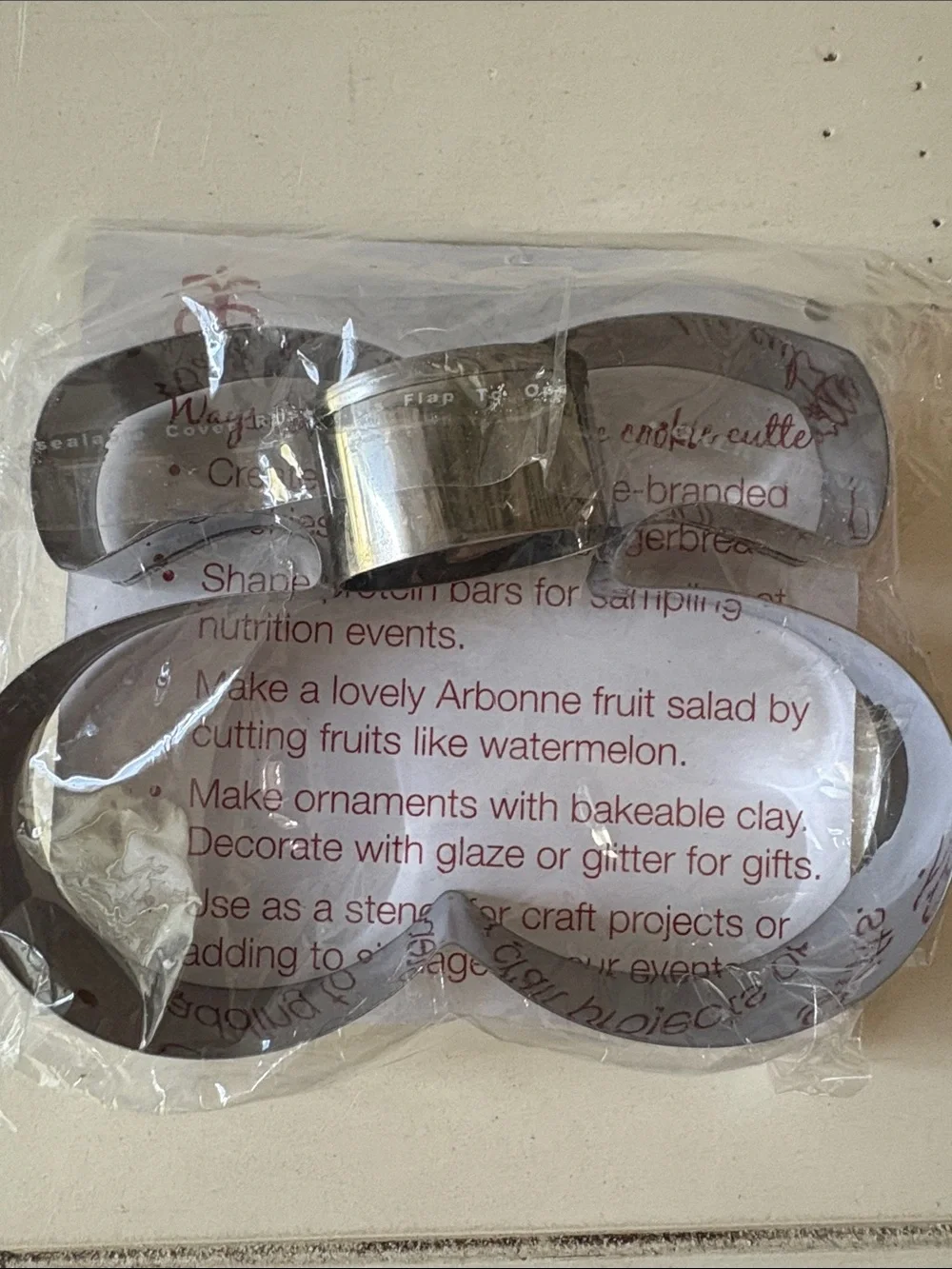 Arbonne Logo Cookie Cutter Set